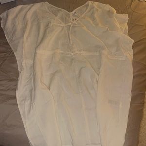 cream swimsuit cover up, brand new TAGS on